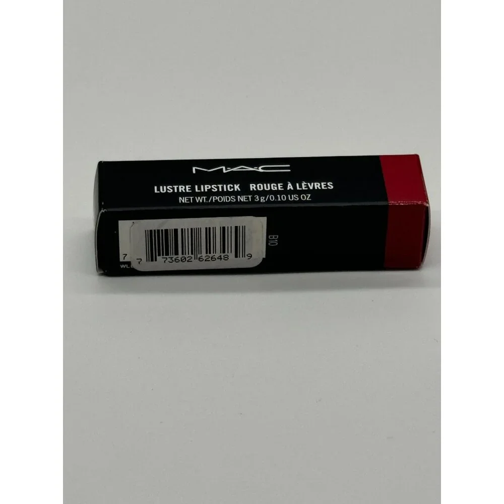 MAC Lustreglass Sheer-Shine Lipstick 502 Cockney 0.1 Oz / 3 g